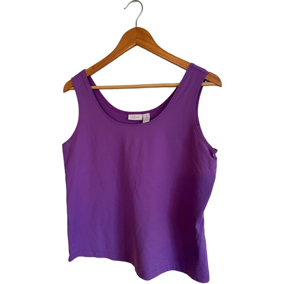 Chico's Tops - Chico’s Purple Tank Top Size 2 Large